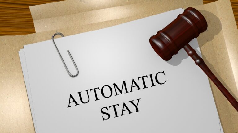 Automatic Stay Title On Legal Documents